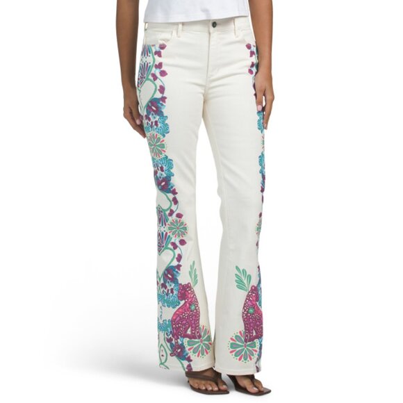 JOHNNY WAS Denim - JOHNNY WAS cream The Flare Jeans